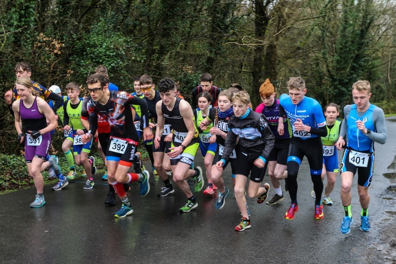 Predator Junior Duathlon NC 2019 Start Line