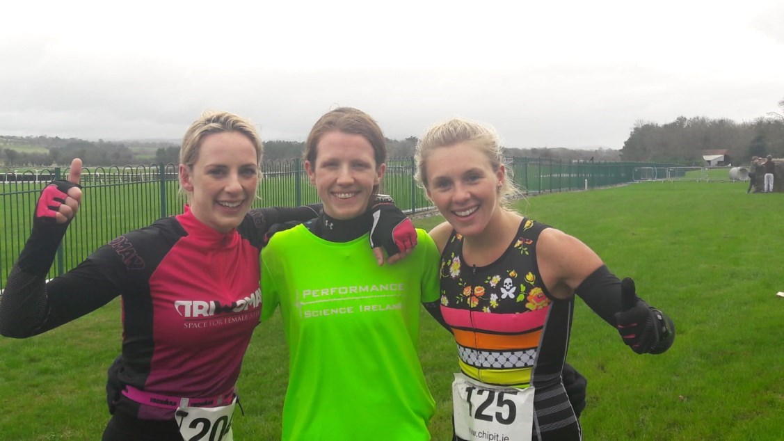 Women's Podium Naas Duathlon Jan 19