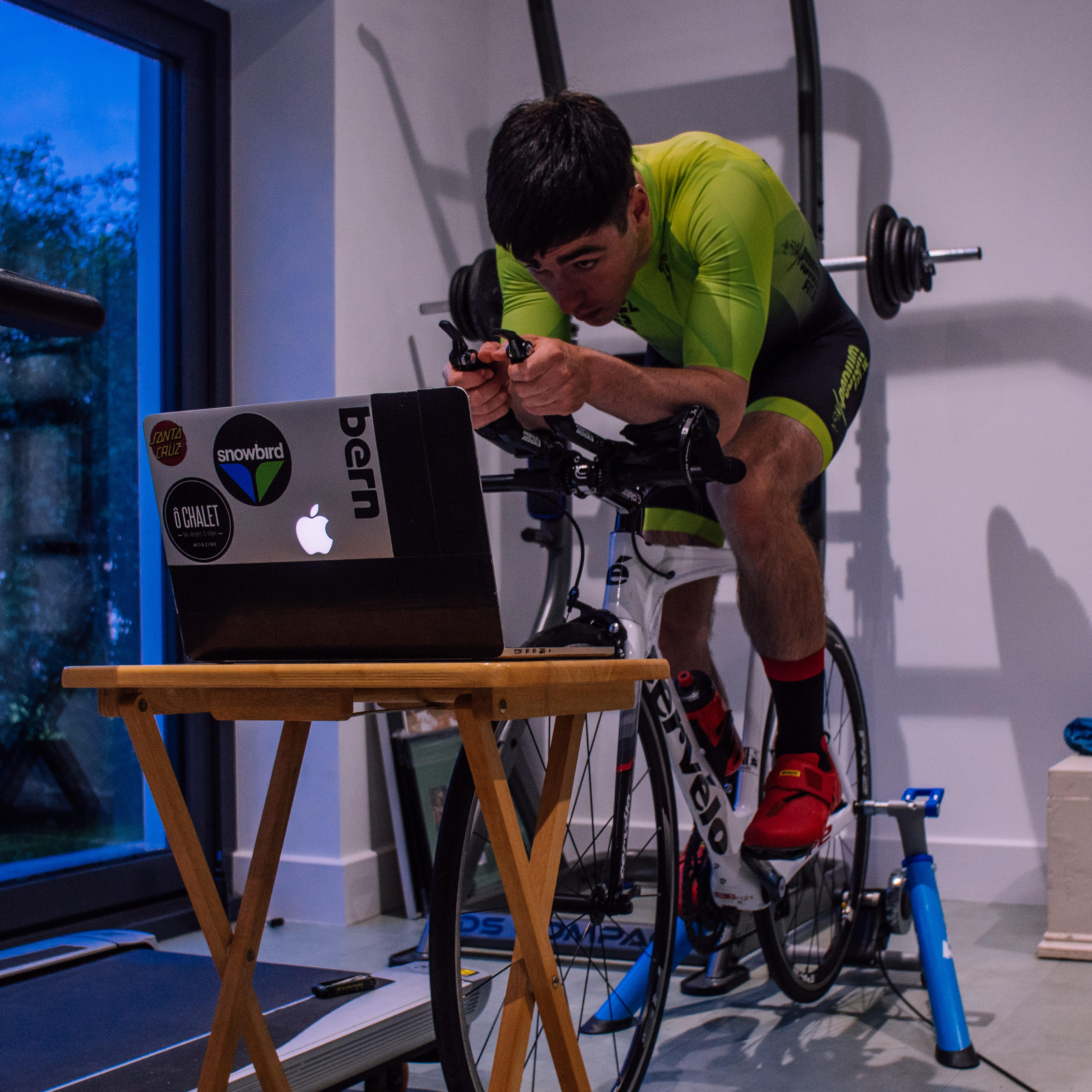Luke McCarron Zwift TT