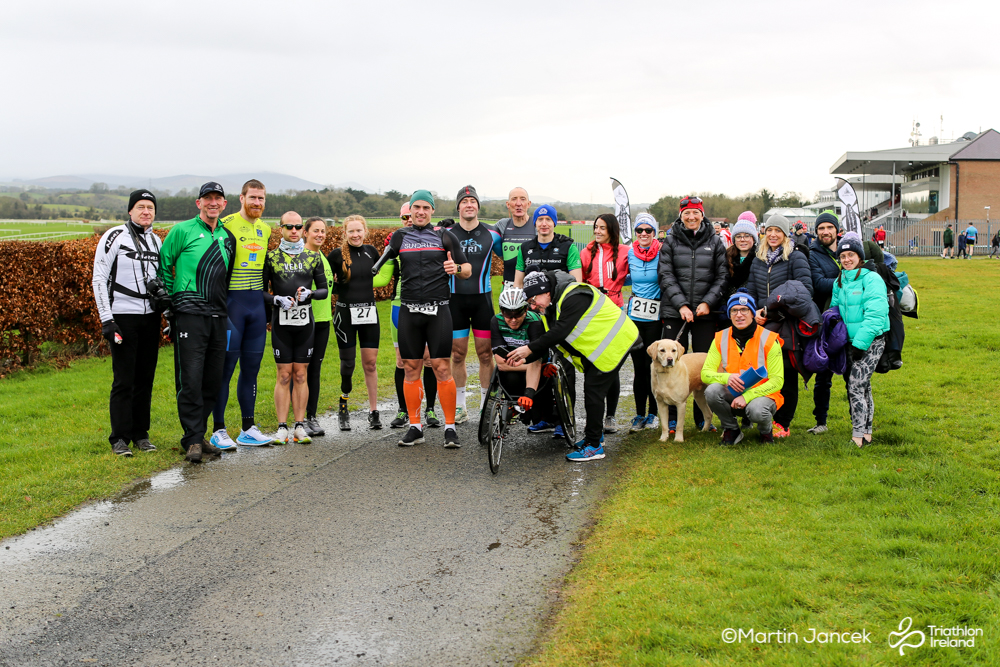Naas Duathlon Race 1 2020 Paratriathlete Start