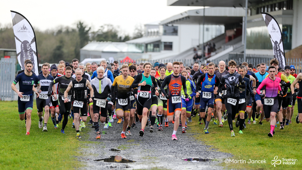 Naas Duathlon Race 1 2020 Start Line