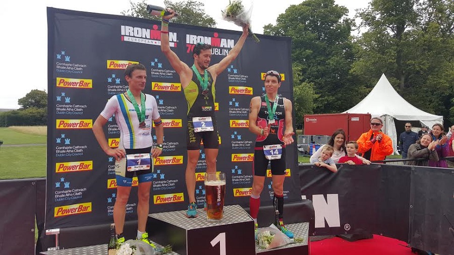 Ironman 70.3 Dublin Podium
