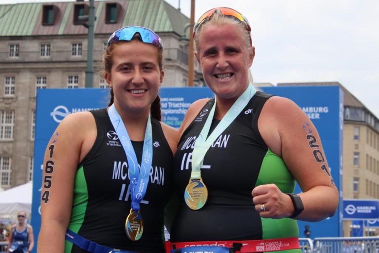 Mother Daughter Race Together At World Championships