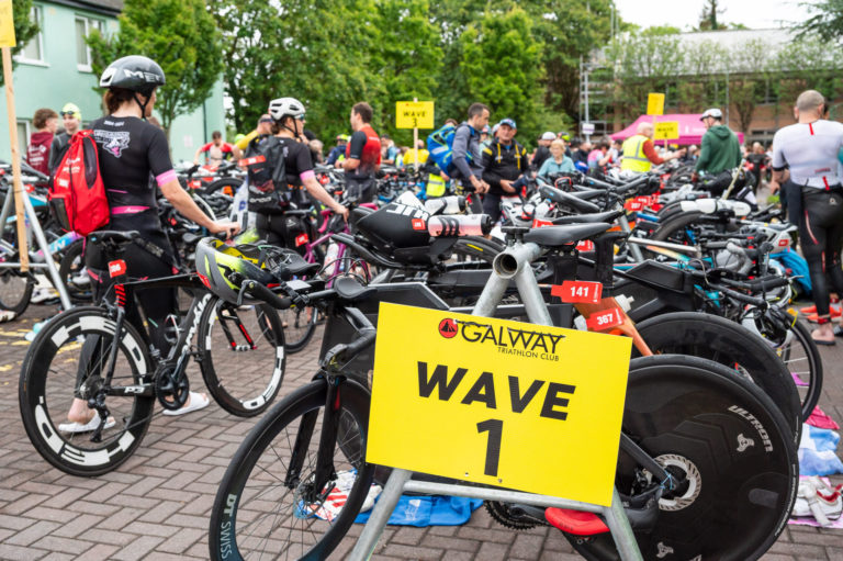 Image from the Tribesman Triathlon which was hosted by Galway Triathlon Club on Sunday 15th June 2025. Photo: James Wright Photography