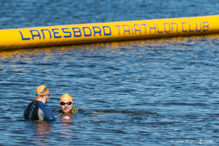 Image from the Two Provinces Triathlon which was held in Lanesboro, Co. Longford on Saturday 12th July 2025. The sprint distance triathlon served as Triathlon Ireland's National Sprint Distance Championships . Photo: James Wright Photography