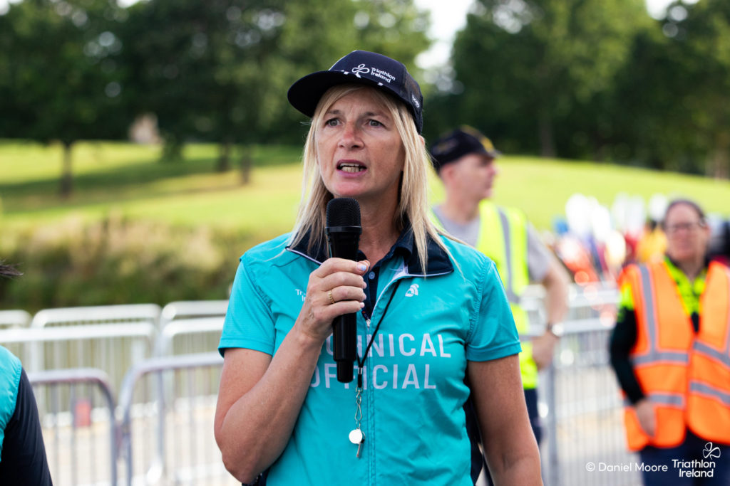 Madeline Crawford Triathlon Ireland technical official