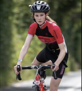 Youth Triathlon Commission Members 2026 - Girl on bike