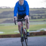 Cyclist wearing helmet at Galco Naas Duathlon
