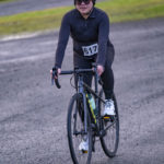 woman Cyclist wearing helmet at Galco Naas Duathlon