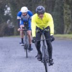 two Cyclists wearing helmet at Galco Naas Duathlon