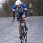 Cylist wearing helmet at Galco Naas Duathlon