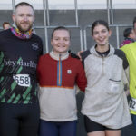 people smiling at start of race