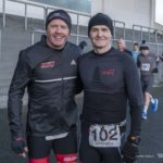 people smiling at start of race