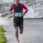 Man in cap Runner at Galco Naas Duathlon