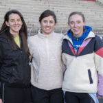 people smiling at start of race