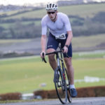 Cyclist wearing helmet at Galco Naas Duathlon