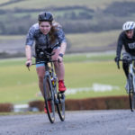Cyclist wearing helmet at Galco Naas Duathlon
