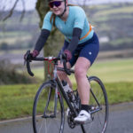 Cyclist wearing helmet at Galco Naas Duathlon