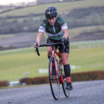 Cyclist wearing helmet at Galco Naas Duathlon