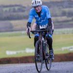 Cyclist wearing helmet at Galco Naas Duathlon