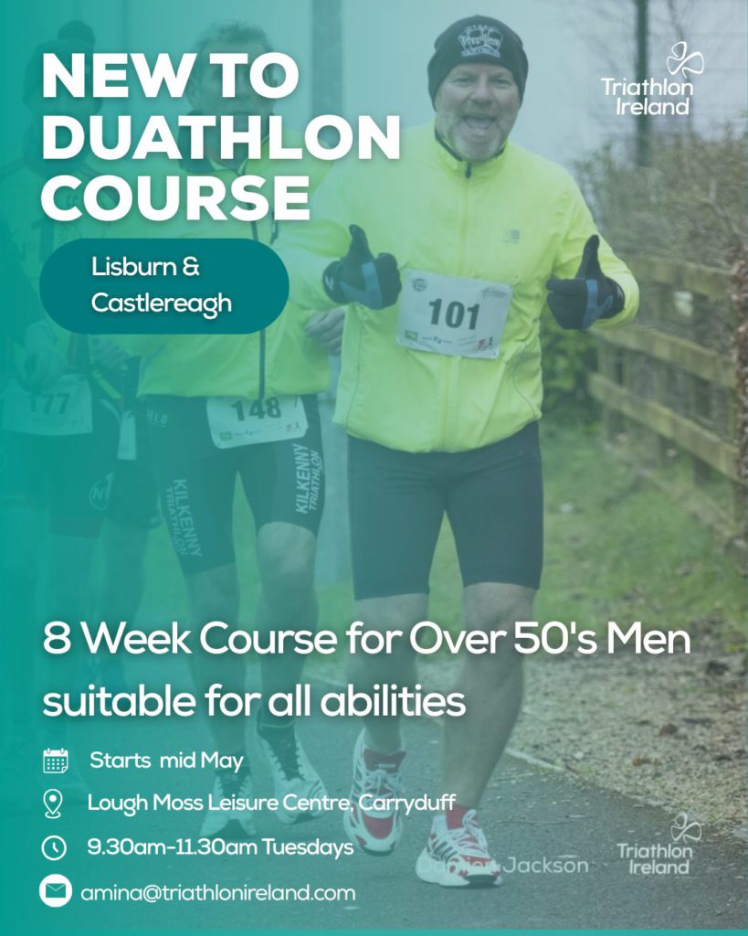 New to duathlon course men over 50