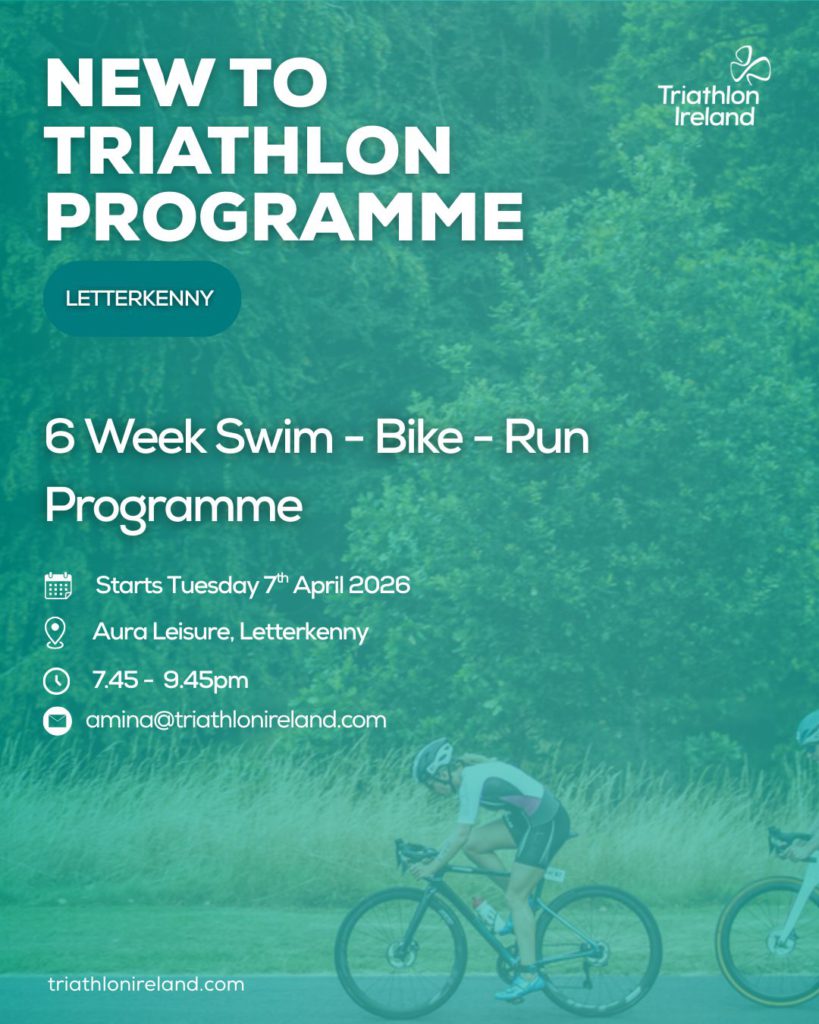 New to triathlon programme Letterkenny