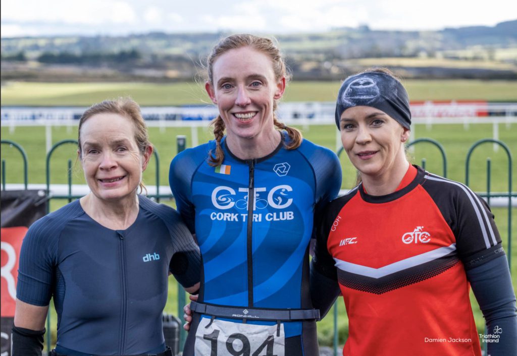 Galco Naas Duathlon 2026. Female Podium