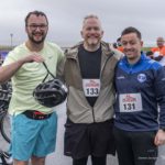Tramore Duathlon February 2026 People getting ready at transition