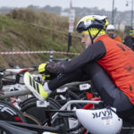 Tramore Duathlon February 2026 People getting ready at transition