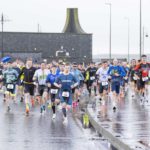 Tramore Duathlon February 2026 People running first lap