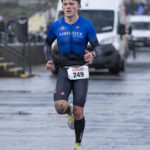 Tramore Duathlon February 2026 Person running final lap