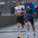 Tramore Duathlon February 2026 Person running final lap