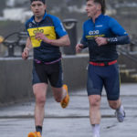 Tramore Duathlon February 2026 Person running final lap