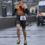 Tramore Duathlon February 2026 Person running final lap