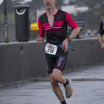 Tramore Duathlon February 2026 Person running final lap