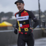 Tramore Duathlon February 2026 Person running final lap