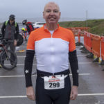 Tramore Duathlon February 2026 People getting ready at transition