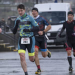 Tramore Duathlon February 2026 Person running final lap