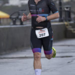 Tramore Duathlon February 2026 Person running final lap