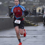 Tramore Duathlon February 2026 Person running final lap