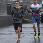 Tramore Duathlon February 2026 Person running final lap
