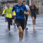 Tramore Duathlon February 2026 Person running final lap