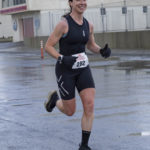 Tramore Duathlon February 2026 Person running final lap