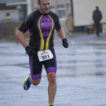 Tramore Duathlon February 2026 Person running final lap