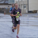Tramore Duathlon February 2026 Person running final lap
