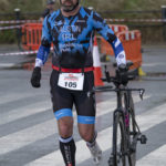 Tramore Duathlon February 2026 Person cycling