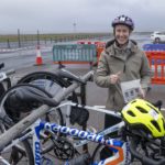 Tramore Duathlon February 2026 People getting ready at transition