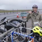 Tramore Duathlon February 2026 People getting ready at transition