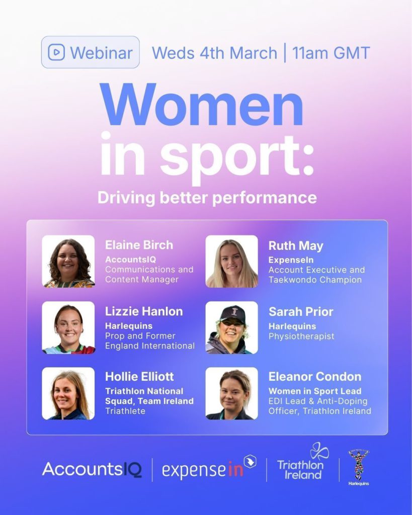 Women in Sport webinar lineup