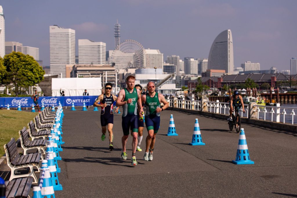 Donnacha McCarthy & Sean Husband running Yokohama